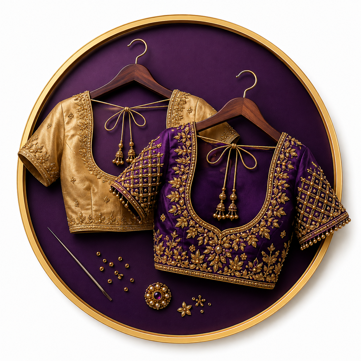 Aari Work Blouse Designer in Chennai