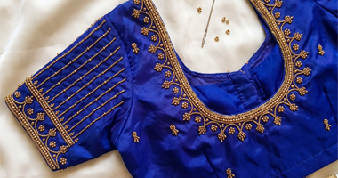 Affordable Aari Blouse Customized